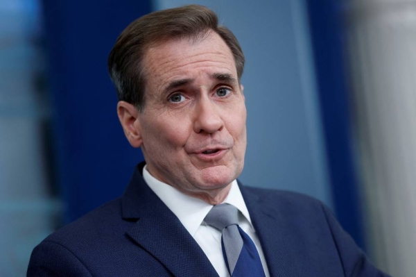 White House National Security Council Strategic Communications Coordinator John Kirby addresses the daily press briefing at the White House in Washington, U.S. March 29, 2023.  REUTERS/Jonathan Ernst