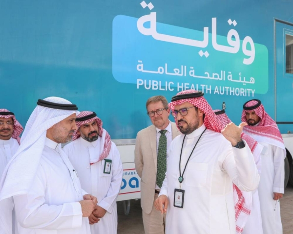 Health Minister Fahad Al-jalajel launched the Mobile Infectious Diseases Unit (MIDU) that will monitor and diagnose high-risk infectious diseases.