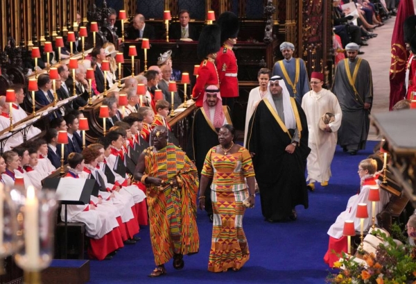 Minister of State and Cabinet Member Prince Turki Bin Mohammad Bin Fahd participated in the coronation ceremony of King Charles III of the United Kingdom of Great Britain and Northern Ireland and Head of the Commonwealth, held at Westminster Abbey in London on Saturday.