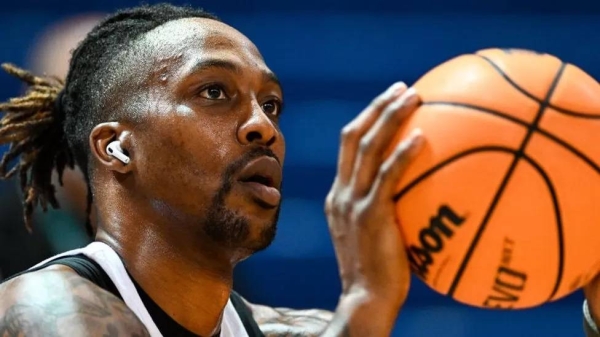 Dwight Howard now plays for the Taoyuan Leopards in Taiwan