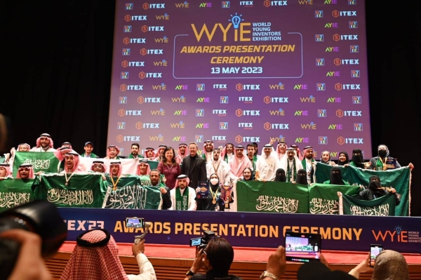 Saudi students have won 18 medals in different scientific fields, including 10 gold and 8 silver medals, and 7 special awards presented by partners and sponsors at the International Invention, Innovation and Technology Exhibition (ITEX 2023) held in Kuala Lumpur, Malaysia.