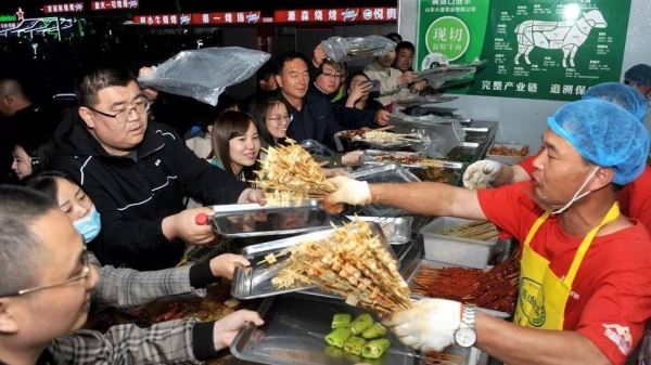 There are more than 1,270 barbecue joints in Zibo, according to the city's Barbecue Association