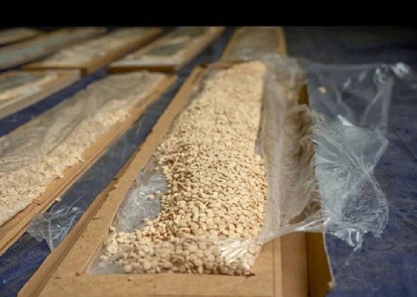 Captagon pills seized at Jeddah Islamic Port.