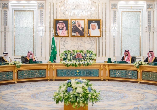 Custodian of the Two Holy Mosques King Salman chaired the Cabinet session held at Al-Salam Palace in Jeddah.