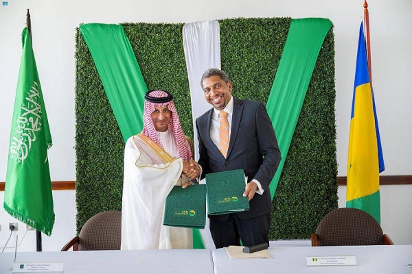 SFD’s Board of Directors Chairman Ahmed Al-Khateeb and Saint Vincent and the Grenadines Minister of Finance, Economic Planning and Information Technology Camillo Gonsalves signed the two agreements.