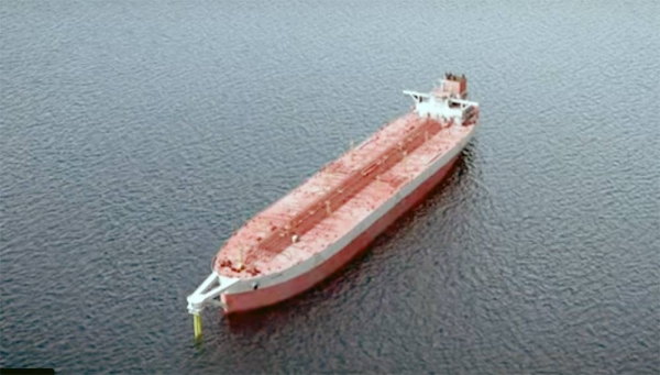 The groundwork has started for salvaging the decaying FSO Safer supertanker, seen in this file photo, and averting an oil spill in the southern part of the Red Sea.
