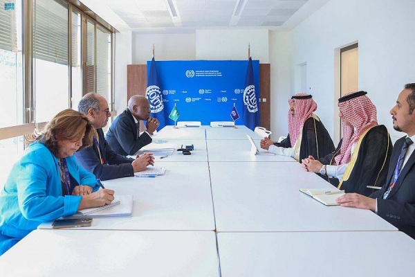 Minister of Human Resources and Social Development Eng. Ahmed Al-Rajhi and ILO Director-General Gilbert F. Houngbo witnessed the signing of the cooperation agreement on the sidelines of the 111th International Labor Conference in Geneva.