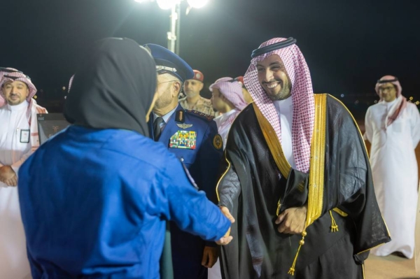 Saudi astronauts Ali Al-Qarni and Rayyanah Barnawi, accompanied by astronauts Mariam Fardous and Ali Al-Ghamdi, arrived on Friday in Riyadh, about two weeks after completing their historic scientific mission to the International Space Station (ISS).