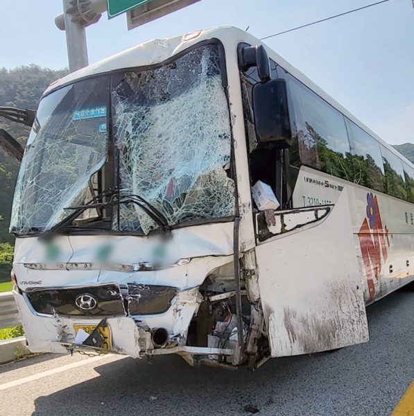 More than 80 people, including children, were injured in South Korea on Friday after three school buses were involved in a multi-vehicle crash on a highway east of Seoul, fire authorities said.
