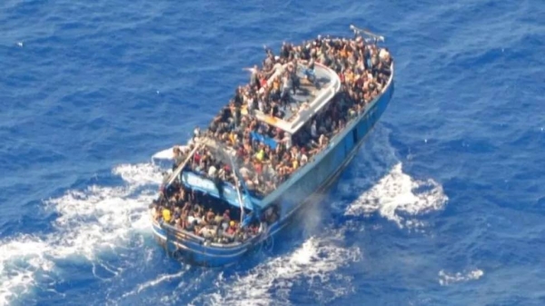 Hundreds of people are thought to have drowned when the overcrowded boat capsized