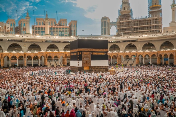 More than two million pilgrims are expected to perform Hajj this year and this figure is more than double the number of pilgrims performed Hajj in 2022 but less than the number of pilgrims performed Hajj in 2019. (Media Ministry) 