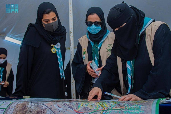 Saudi girl scouts duties in Hajj to expand during upcoming years