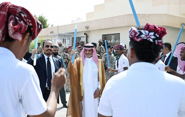 The Saudi Development and Reconstruction Program for Yemen (SDRPY) launched a comprehensive package of 20 projects and vital development programs in Hadramout.
