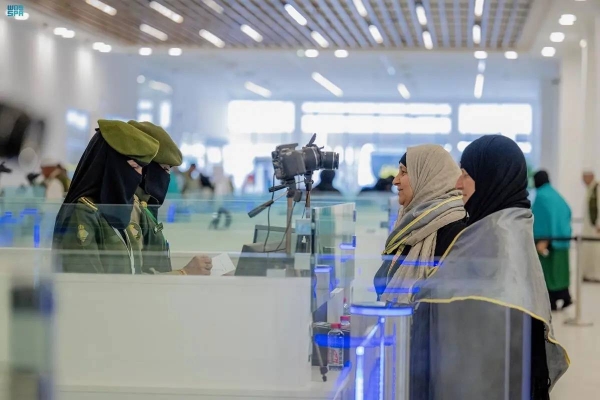 The General Directorate of Passports has announced that 1,659,837 pilgrims have entered the Kingdom through air, land, and sea ports during this year’s Hajj season of 1444 AH, as of the end of Sunday, June 25.