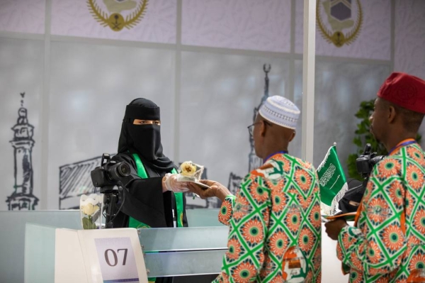 Pilgrims from seven countries benefited from the Makkah Route initiative this year.