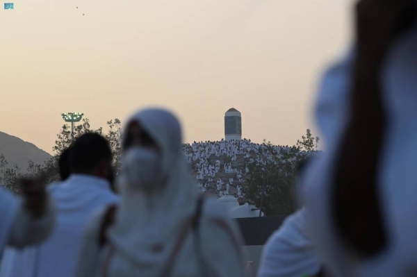 In the height of spiritual salvation, around two million pilgrims from 160 countries around the world performed wuqoof (standing) at Arafat, the most important ritual of Hajj, marking the pinnacle of the annual pilgrimage.