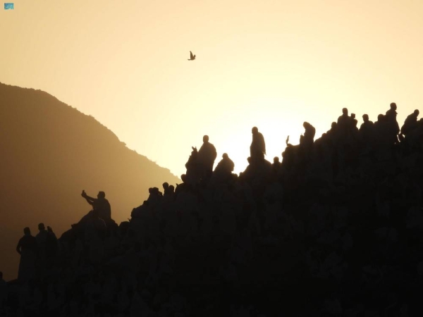 In the height of spiritual salvation, around two million pilgrims from 160 countries around the world performed wuqoof (standing) at Arafat, the most important ritual of Hajj, marking the pinnacle of the annual pilgrimage.