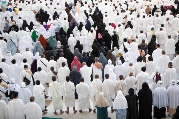 Worshippers performed the Eid Al-Adha prayer in the Grand Mosque in Makkah, the Prophet’s Holy Mosque in Madinah and in mosques and prayer grounds in other parts of Saudi Arabia.