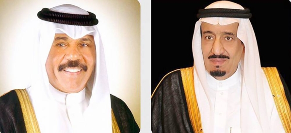 Kuwait's Emir Sheikh Nawaf Al-Ahmad Al-Jaber Al-Sabah congratulated Custodian of the Two Holy Mosques King Salman on the success of the Hajj season.