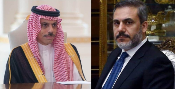 Foreign Minister Prince Faisal Bin Farhan had a phone conversation on Saturday with his Turkish counterpart, Hakan Fidan.