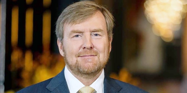 File photo of Dutch King Willem-Alexander.