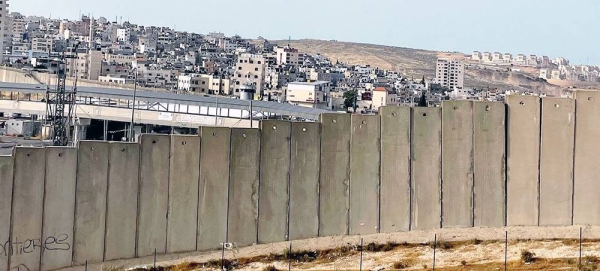 The separation wall built by Israel in the West Bank. — courtesy UN News/Shirin Yaseen