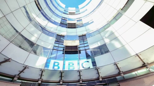 BBC logo outside New Broadcasting House in London. — courtesy PA Media