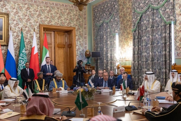 Foreign Minister Prince Faisal Bin Farhan participated on Monday in the joint ministerial meeting between the GCC countries and Russia.