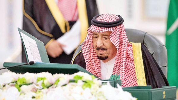 Custodian of the Two Holy Mosques King Salman chaired the Cabinet session held Tuesday at Al-Salam Palace in Jeddah.