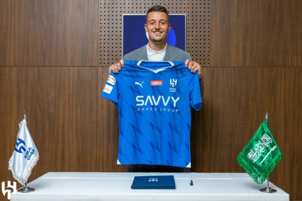 Milinkovic-Savic signed his new contract with Al-Hilal at the team's residence in Austria.