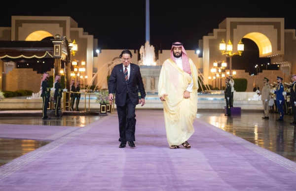 Crown Prince and Prime Minister Mohammed bin Salman and Prime Minister of Japan Kishida Fumio decided to establish the Initiative after holding extensive talks and a bilateral meeting in Jeddah on Sunday.