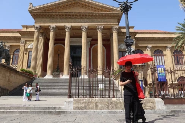 Parts of Sicily and Sardinia will be the hottest parts of Europe on Wednesday