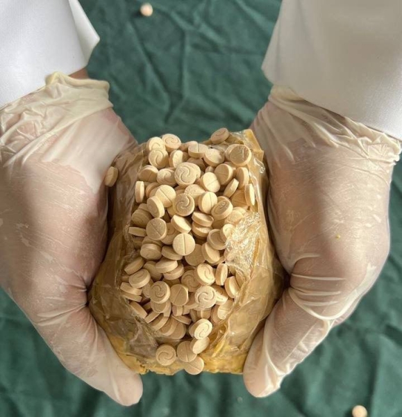 Saudi Arabia and Oman cooperate in thwarting an attempt to smuggle 6,072,291 amphetamine tablets hidden in a shipment of sweets and nuts.