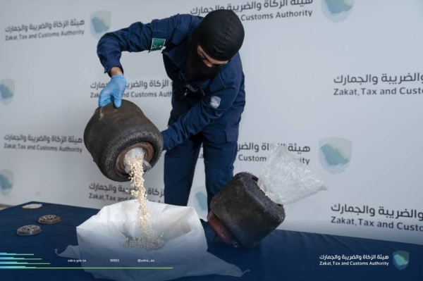 The Zakat, Tax and Customs Authority (ZATCA) has managed to thwart 3 attempts to smuggle more than 151,000 captagon pills in Haditha port, which were found hidden in vehicles coming to Saudi Arabia.