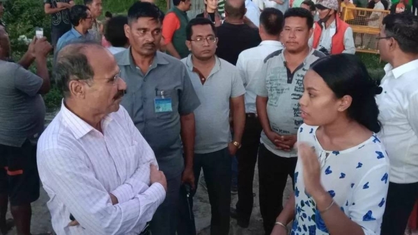 Opposition MPs visited Manipur over the weekend