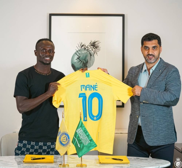 Sadio Mane joins the Saudi Pro League. 