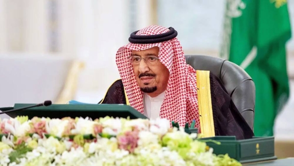 Custodian of the Two Holy Mosques King Salman chairs the Cabinet Session at Al-Salam Palace in Jeddah on Tuesday.