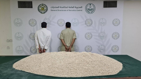 Over 1 million amphetamine pills seized in Riyadh