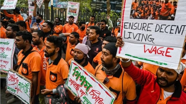 Gig workers in India frequently protest against poor working conditions