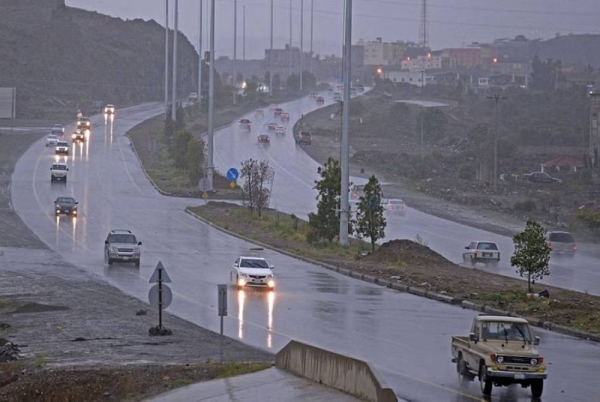 There is a possibility for rain, featuring torrent and hail, to be accompanied by dust storm with a speed of more than 60 km per hour in a number of Saudi regions 