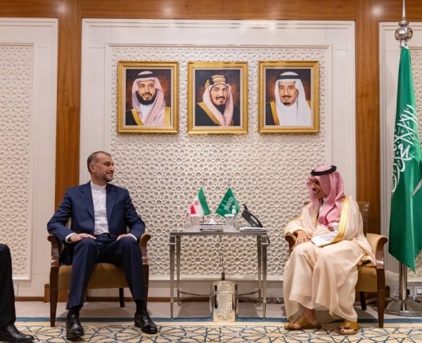 Foreign Minister Prince Faisal bin Farhan has affirmed Saudi Arabia's desire to strengthen bilateral relations with the Islamic Republic of Iran and his country's keenness to discuss ways to activate agreements between the two countries.