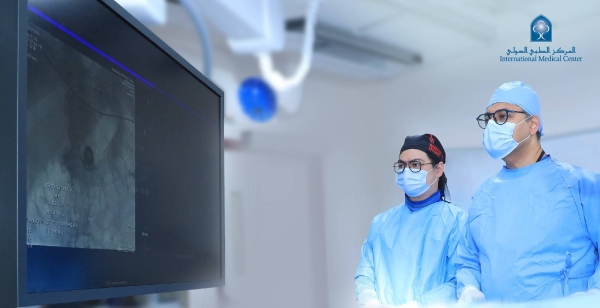A patient with prolonged uterine bleeding begins recovery following interventional radiology treatment at IMC