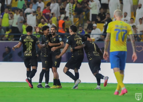 Al Taawoun’s players scripted a historic win by defeating the star-studded Al Nassr team with a scoreline of 2-0 during the second round of the Saudi Pro League. 