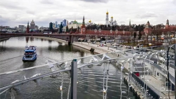 The bodies were found in the Moskva River not far from the Kremlin. — courtesy Getty Images