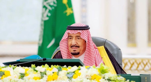 Custodian of the Two Holy Mosques King Salman chairs Cabinet session at Al-Salam Palace in Jeddah on Tuesday.