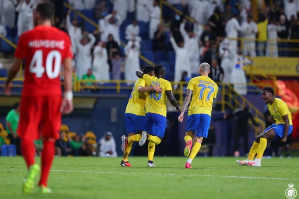Al-Nassr showcased a remarkable feat of resilience as they overcame a spirited challenge from Shabab Al-Ahli Dubai in a gripping showdown, securing a spot in the group stage of the AFC Champions League with a resounding 4-2 victory.