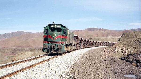 The cornerstone for a railway project linking the two countries — Iraq and Iran — has been laid Saturday. File photo of a railway. — courtesy Fars News Agency