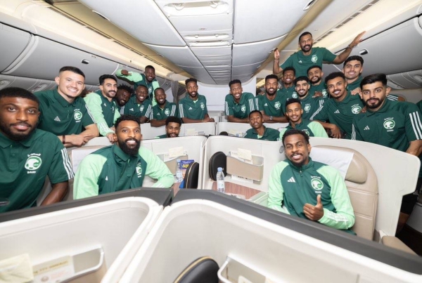 Saudi national team left for Newcastle on Sunday for a 10-day camp. 