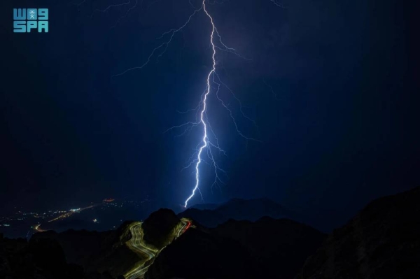 Thunderstorms likely to continue in most regions of Saudi Arabia till Friday