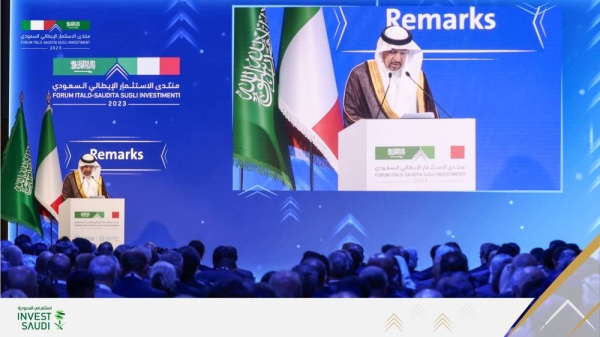 The Saudi-Italian Investment Forum, jointly organized by the Saudi Ministry of Investment and the Italian Ministry of Enterprises and Made in Italy, made headlines on Monday as it witnessed the signing of 21 agreements and memoranda of understanding (MOUs) spanning a wide array of sectors.